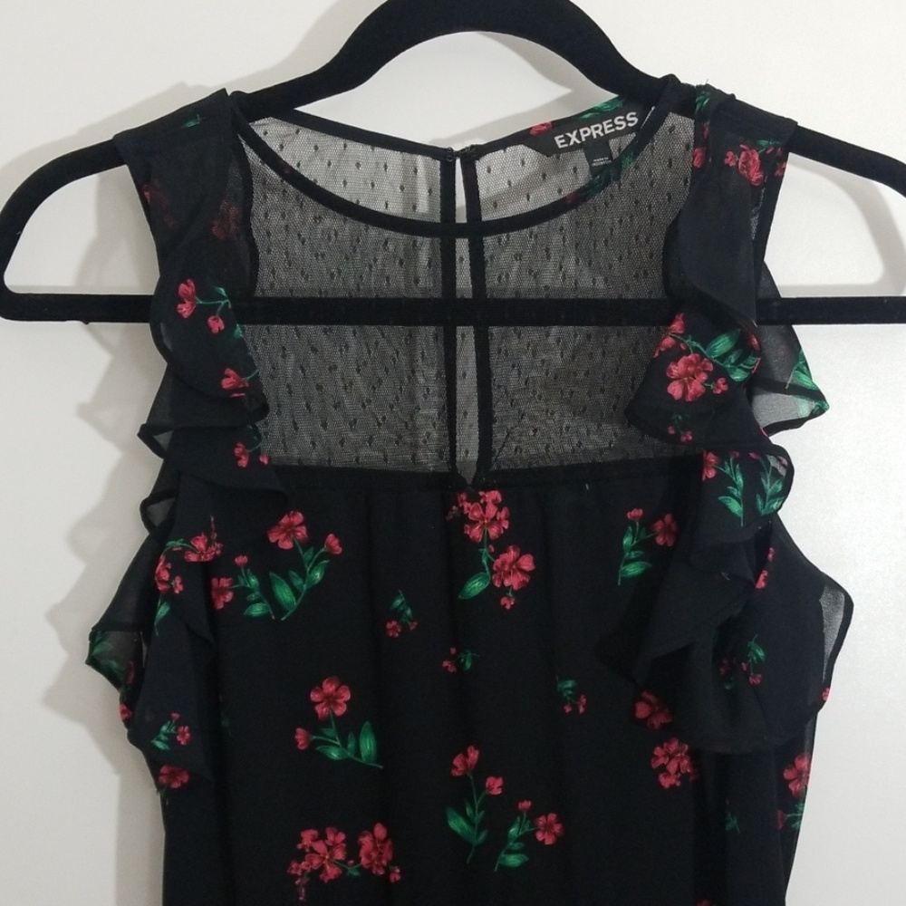 Express Flutter Sleeve Maxi - image 2